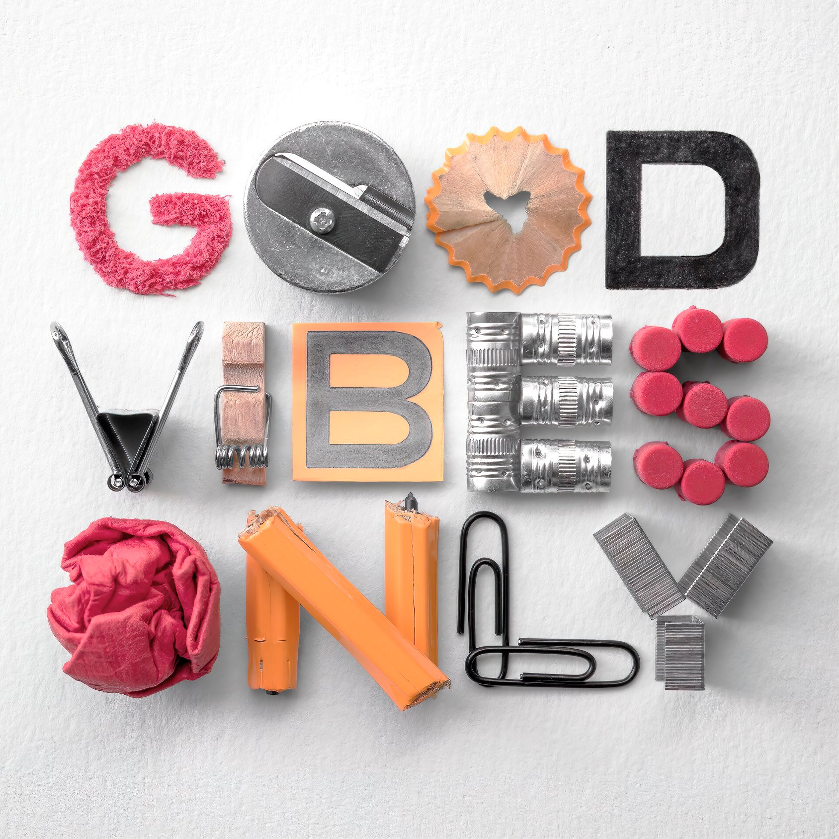 Good Vibes Only — lettering by Joseph Bearbower