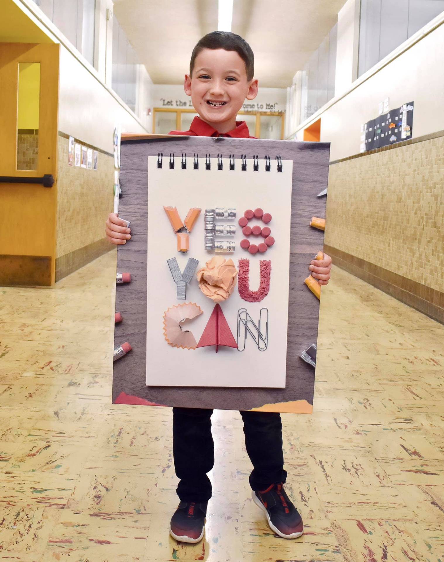 Yes You Can — In the Halls — lettering by Joseph Bearbower